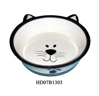 Ceramic Cat Bowl