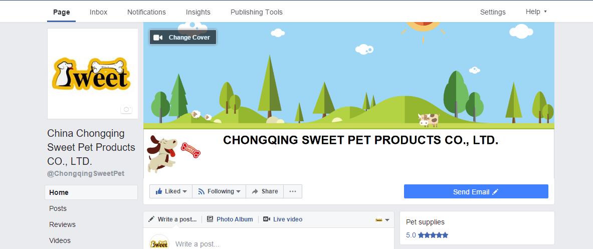 We have just created our facebook page! Give it a like if you are a dog lover like us!