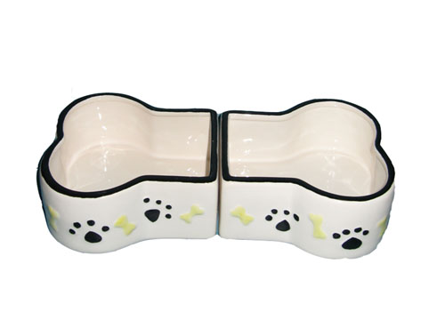 dog bone dog bowl