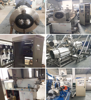Dry Process & Wet Process Fish Food Production Line, Pet Food extruder