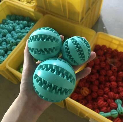 rubber pet ball toy
