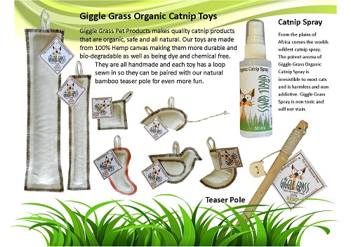Giggle Grass Catnip Toys and Accessories