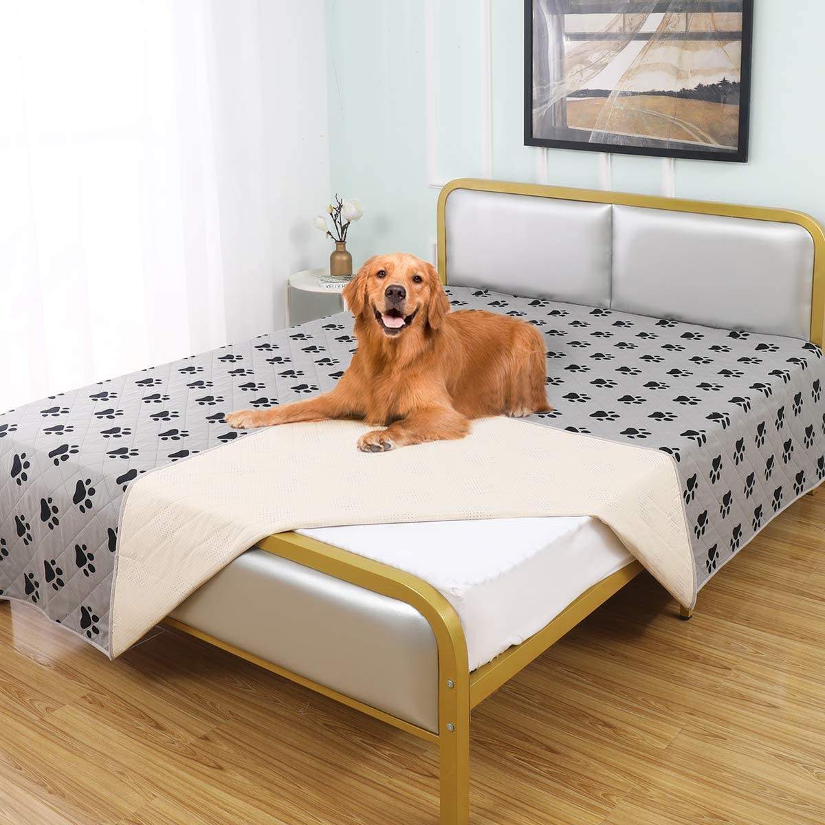 Dog Bed Covers Dog Rugs Pet Pads Puppy Pads Washable Pee Pads for