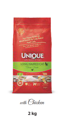 ADULT CAT FOOD LONG HAIRED CHICKEN 2KG